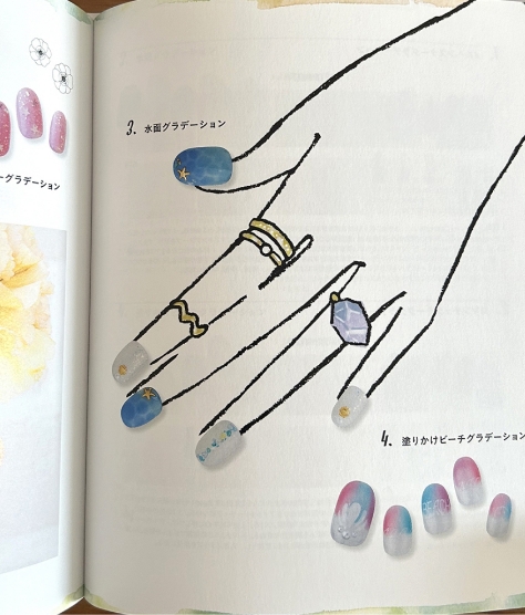 ほぼ100均ほめられネイル